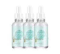 Generisch Gocce autoabbronzanti di colore correttivo per una lucentezza graduale Ingredienti naturali e biologici Gocce brno senza sole con formula idratante per viso (3 pezzi)