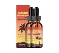 Generisch Gocce brune senza sole bevibili con ingredienti naturali e biologici, gocce giornaliere commestibili per un tono uniforme della pelle, formula orale bruna per bruna dall'aspetto naturale da