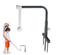 Generisch Golf Swing Trainer, Swing Aid, Golf Aid, Corrector, Golf Corrector, Adjustable Metal Golf Swing Trainer for Correction and Practice Improvement Consistent Swing