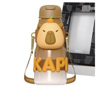Generisch Graziosa borraccia Capybara - per bevande | in acciaio per campeggio, grande volume