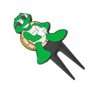 Generisch Green Repair Tool Golf,Tartaruga in Metallo | Divot Tool e Pennarello per Palline da Golf, per Uomo e Donna per la Riparazione di da Golf