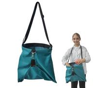 Generisch Grembiule da giardino, con borsa per il raccolto, resistente e a sgancio rapido, per diserbo, verdure, orticoltura, fiori e raccolti
