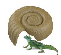 Generisch Grotta per rettili a forma di ammonite, rifugio e habitat | Nido per terrario, per acquario, terrario, casa, giardino, nascondiglio