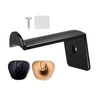 Generisch Gruccia per cappelli da parete, ganci adesivi, tappi da baseball, moderna colla da cowboy, gancio a tesa larga, organizer forte da parete