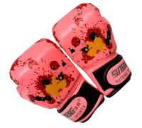 Generisch Guanti da boxe professionali | Guanti da combattimento regolabili, traspiranti, protezione per le mani per ragazzi e ragazze, sacco da boxe