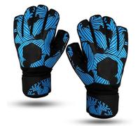 Generisch Guanti da calcio universitari, non scivolanti, traspiranti, vestibilità comoda e design ad alta presa, per games, costumes, 22 x 12 x 5 cm