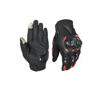 Generisch Guanti da moto da uomo, resistenti alle cadute, rigidi, touchscreen, resistenti all'usura, comodi accessori per la guida, per gare su strada e sport all'aria aperta