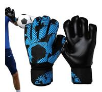 Generisch Guanti da portiere da calcio | Materiale con superficie antiscivolo - Guanti da portiere da calcio con buona tenuta, per attività all'aperto, competizione, allenamento, bambini, adulti