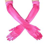 Generisch Guanti da sera da donna per occasioni festive, elegante compagno, abito lungo, seducente accessori per adulti, per matrimoni, spettacoli sul palco e eventi cosplay