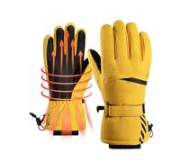 Generisch Guanti invernali, antiscivolo, impermeabili e caldi, guanti da sci invernali, per ciclismo, guida, ciclismo, escursionismo, , equitazione, clima freddo e
