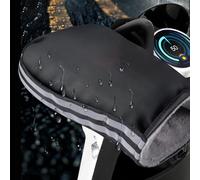 Generisch Guanti invernali da ciclismo - guanti da manubrio caldi e antivento, guanti impermeabili per la protezione delle mani | Guidare nella stagione fredda per moto e mountain bike