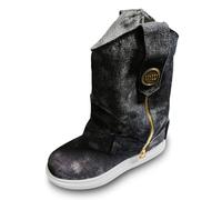 Generisch Guanti invernali da donna Mid Calf Stivali casual e comodi con temperamento Wehrmacht, Nero , 39 EU