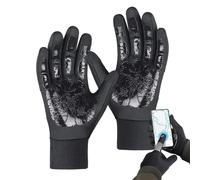 Generisch Guanti invernali - Guanti da neve impermeabili touch screen - Guanti antiscivolo per uomo e donna, sport, ciclismo, guida, sci, attività all'aria aperta, tempo freddo