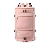 Generisch Gym Bag Sports Travel Backpack for Women Carry On Duffel Bag with Shoe Laptop Compartment Zaini Donna Rosso, PK1, Taglia unica