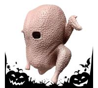 Generisch Hallooween, maschera per la testa del Ringraziamento, costume da, in lattice, per cosplay, realistica, traspirante, per il teatro