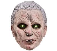 Generisch Halloween Green Eye Magic Wizard Cosplay Mask Old Man Latex Headwear Prom Party Cosplay Props Mask Horror Headwear for Halloween Carnival Costume Party Props