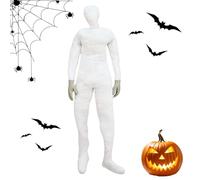 Generisch Halloween Mannequin Prop, Spooky Dead Body Decor, Horror Cosplay Accessory, Posable Life-Size Design, Lightweight Foldable Material for Yard, Haunted House, Escape Room, Stage Use