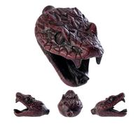 Generisch Halloween Whistles - Serpente - Produttore di rumori, giocattolo in resina portatile | accessorio per feste in vacanza per eventi all'aperto, interni, casa infestata e a tema