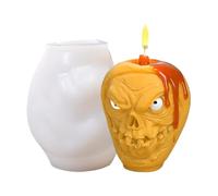 Generisch HalloweenResin Molds - Silicone Scented Candle Mould, Spooky Craft Mold Easy Release For Epoxy Resin Plaster Bring The Spirit Of Halloween To Life with This Spooky-themed