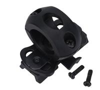 Generisch Hardhat Flashlight Mount | 60 gradi regolabile Hard Hat Rail Flashlight Holder | Quick Release Multifunctional Outdoor Supplies Torch Mount with 2 Screws for Riding