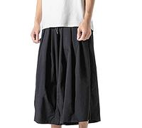 Generisch Harun - Pantaloni cargo da uomo alla moda, di alta qualità, con gamba dritta e larga, con sfumature di colore neutro, casual, larghi e pratiche tasche, per l'uso quotidiano, il tempo libero