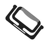 Generisch Heavy Duty Bag Holder - 5,71 pollici Grocery Bag Carrier | Labor-Saving Pouch Handle Holder, Shopping Grip for Women, Men Seniors, Market, Office and Public Transport Use, Nero,