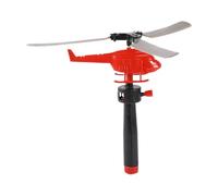 Generisch Helicopter Toy - 5 pollici Pull Line Flying Toy | Pull String Flying Toys - Lightweight Interactive Helicopter for Boys and Girls Indoor Outdoor Play Fun Motor Skill Development