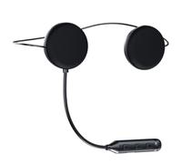 Generisch Helmet Headset, Motorcycle Headphone, Smart Intercom Earbuds, Ultra-Thin 12mm Design, Music Control Auto Answering, Full-Face, Up, 3/4, Retro Helmets, for Outdoor Riding