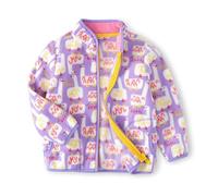 Generisch Herbst- und Winter-Baby-Fleecejacken mit Cartoon-Karo-Prints und niedlichen Fleecejacken für Jungen und Mädchen 1 12, C, 1-2 Anni