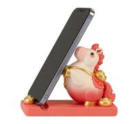 Generisch Horse Cell Phone Stand-Wealth Blessing Resin Desktop Statue Stable Smartphone Cradle, Hands Free Viewing, Office Decoration, Animal Figurine Dock, Artistic Vanity Accessory | for Women
