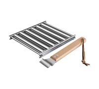 Generisch Hot Dog Roller per barbecue, accessorio portatile per barbecue | Rostiera per salsicce per barbecue, per casa, cucina, giardino, campeggio, picnic, food truck
