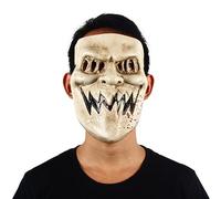 Generisch Hworks Costume Cosplay Mask Halloween The Purge Theme Mask Cosplay Halloween Props Kiss Me Half Face Adult