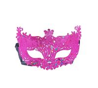Generisch Hworks Pink Fox Mask Venice Half Face Cover Halloween Cosplay Prop