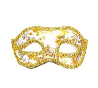 Generisch Hworks Venezia - Maschera con paillettes, per Halloween, feste, spettacoli