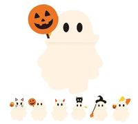 Generisch I più carini amici del telefono cellulare di Halloween, decorazioni per cellulare sfoderabili per tutti i telefoni cellulari, misura unica, ABS, Halloween phone buddies