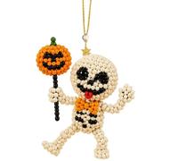 Generisch Idea di perline di Halloween per feste per bambini, un'attività didattica (bianco, 7 cm)