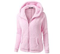 Generisch Il mio account cerniera maglione cotone con donna capispalla lana cappotto caldo inverno cappotto donna giacca in pile donna antracite, Principe., S