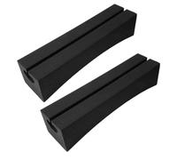 Generisch Imbottitura per portapacchi per kayak, 2 pezzi, trasportabili, antiscivolo | Blocchi in schiuma come supporto per kayak per paddleboard, tavole da surf, attrezzature per sport acquatici, SUV e limou