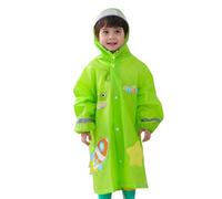 Generisch - Impermeabile con simpatico motivo a cartoni animati, tesa trasparente per una protezione antipioggia alla moda in qualsiasi condizione atmosferica