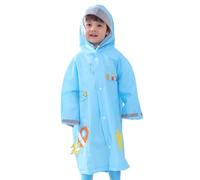Generisch - Impermeabile con simpatico motivo a cartoni animati, tesa trasparente per una protezione antipioggia alla moda in qualsiasi condizione atmosferica