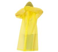 Generisch Impermeabile per passeggiate, EVA, poncho portatile non usa e getta, impermeabile per bambini, maglione natalizio da uomo, giallo., Einheitsgröße Uniform size(For children)