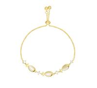 Generisch Impilabile Coppia Gioielli in oro opale pesce cubico regolabile Tennis Bracciali Uomo Placcato Con Anelli, Taglia unica, Rame