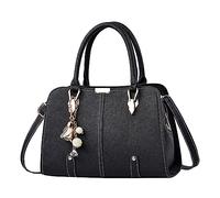 Generisch Impressionismo Borse Portafogli Satchel Borsa a tracolla Borsa in pelle Ombrello Automatico (nero, taglia unica)