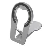 Generisch Impugnatura magnetica per cellulare - Supporto per cellulare doppio lato - Supporto pieghevole per cellulare per la casa, palestra, frigorifero, veicoli a motore