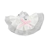 Generisch Incantevole armadio per bambole con abiti intercambiabili per ragazze per giocare a ruolo, narrazione (7 stili) (B, 12 cm)