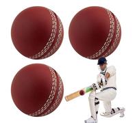 Generisch IncrediBall Palla da crickett - Soft PU Sports String da crickett palline eccellente rimbalzo | lunghe palline a sportive | cucite a mano in pelle per giocatori