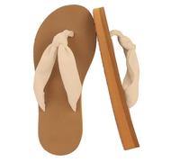 Generisch Infradito donna tappetino yoga comodo da spiaggia passeggiata tennis sandali sandali da infilarsi dentro e fuori donna scarpe sneakers 41, beige., 38 EU