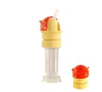 Generisch Inserti per bottiglie d'acqua, 2 in 1, a prova di perdite, adattatore per beccuccio per bottiglia, per picnic, campeggio, viaggi, asilo, parco, scuola, ragazze e
