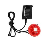 Generisch Interrupteur D'Arrêt D'Urgence Magnétique Universel Pour Tapis De Course, Clé Sécurité Type Insert Avec Pince Magnétiqua | Pour Démarrage Et Sécurité, Prise Ronde