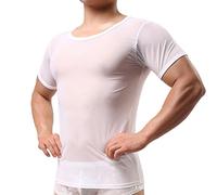 Generisch Intimo Per Uomo, Boxer, Mesh, Camicie, Ladies Biancheria intima Sexy 2026 Intimo Donne Set Biancheria Intima Stimolante Con Calze Reggicalze, bianco, XL